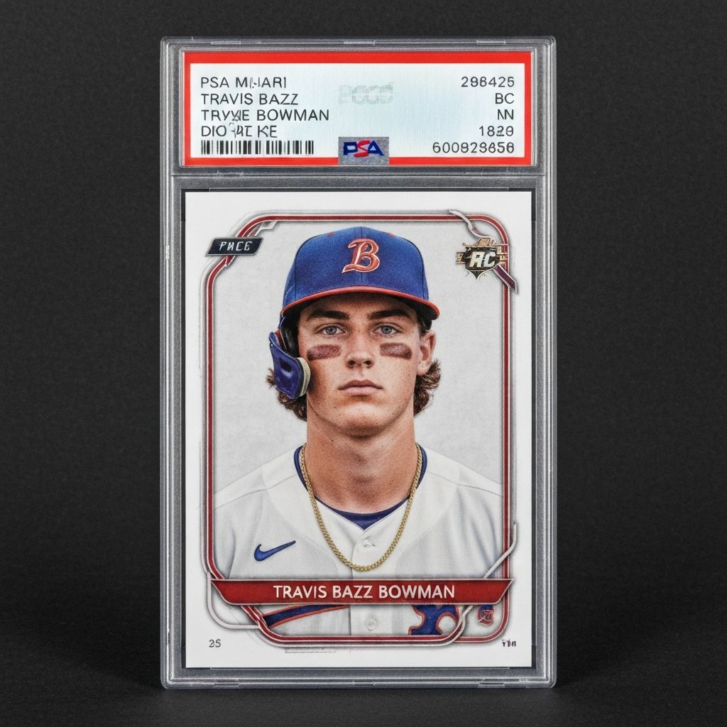 TRAVIS BAZZ 2024 BOWMAN 10 GEM