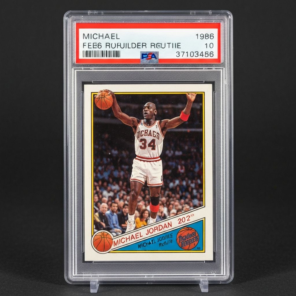 MICHAEL JORDAN 1986 FLEER ROOKIE PSA 10